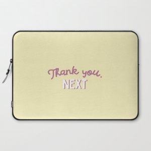 Thank you, next Computer Cover by Ivette Rivas - Laptop Sleeve - 15"