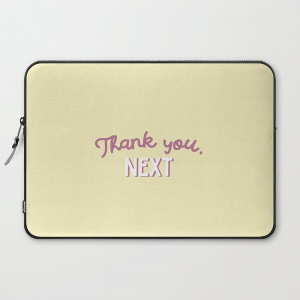 Thank you, next Computer Cover by Ivette Rivas - Laptop Sleeve - 15"