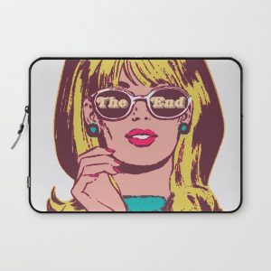 The End Computer Cover by Madeline Louise - Laptop Sleeve - 13"