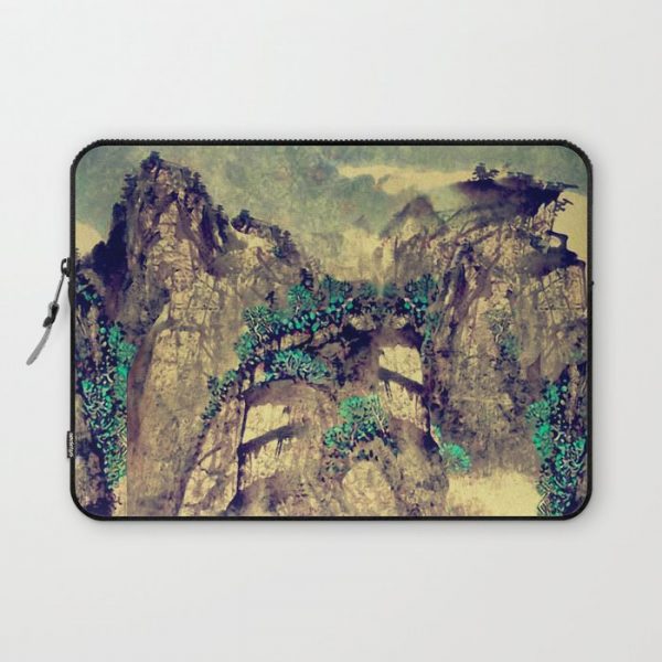 The Hills of Yunnan Computer Cover by Kijiermono - Laptop Sleeve - 13"