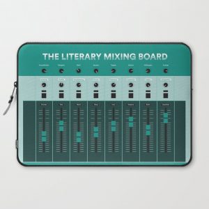 The Literary Mixing Board Computer Cover by Welcome to the Writer's Life - Laptop Sleeve - 15"