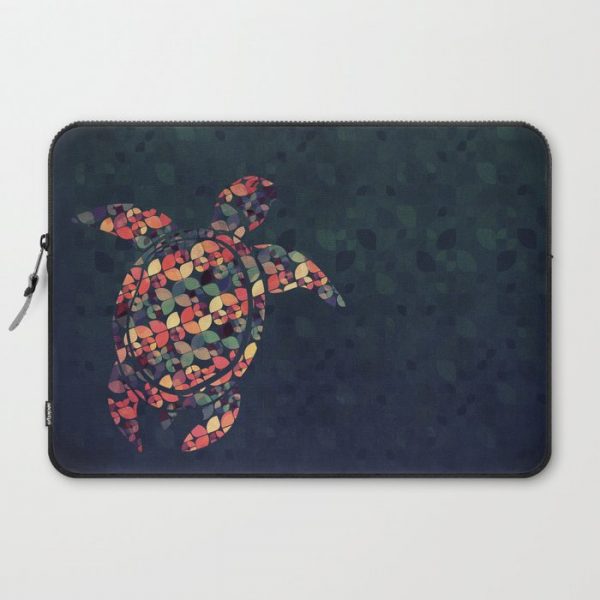 The Pattern Tortoise Computer Cover by VessDSign - Laptop Sleeve - 15"