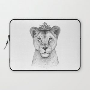 The Queen Computer Cover by Valeriya Korenkova Kodamorkovkart - Laptop Sleeve - 13"