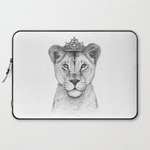 The Queen Computer Cover by Valeriya Korenkova Kodamorkovkart - Laptop Sleeve - 15"