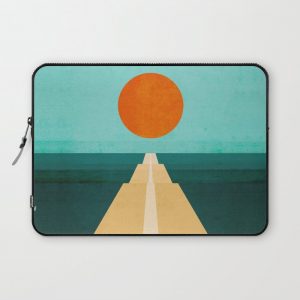 The Road Less Traveled Computer Cover by Picomodi - Laptop Sleeve - 13"