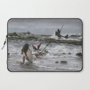 The last mermaid of the northern seas Computer Cover by Jakub Rozalski - Laptop Sleeve - 15"