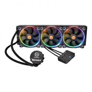 ThermalTake CL-W108-PL12SW-A Water 3.0 Riing RGB 360 - Processor liquid cooling system - (for: LGA1156 AM2 AM2+ LGA1366 AM3 LGA1155 AM3+ LGA201