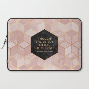 Though she be but little, she is fierce Computer Cover by Elisabeth Fredriksson - Laptop Sleeve - 15"