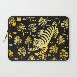 Tiger jungle animal pattern Computer Cover by Zsalto - Laptop Sleeve - 13"