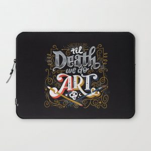 Til Death We Do Art Computer Cover by CynthiaF - Laptop Sleeve - 13"