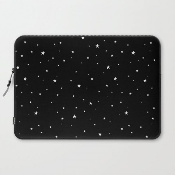 Tiny Stars Dark Computer Cover by Evelyne van den Broek - Laptop Sleeve - 15"