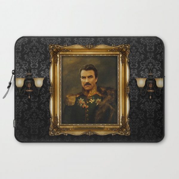 Tom Selleck - replaceface Computer Cover by replaceface - Laptop Sleeve - 15"