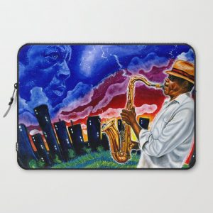 'Trane in the Sky Computer Cover by Artoni - Laptop Sleeve - 15"