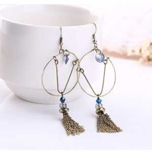 Trendy Geometric Tassels Earrings