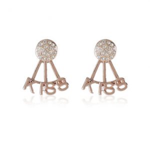 Trendy Kiss Letter Stud Earrings