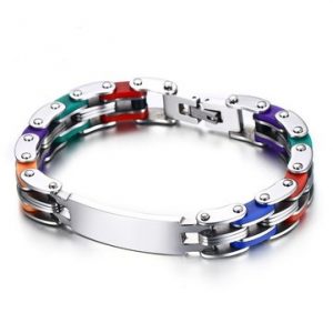 Trendy Men's Stainless Steel Bracelet