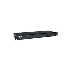 Tripp Lite 8-Port Rackmount KVM Switch w/ Built in IP and On Screen Display 1U - 8 Computer(s) - 1 Local User(s) - 64 Remote User(s) - 2048 x 1536 - 1