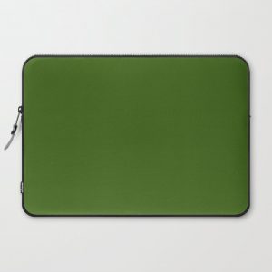 Tropical Jungle Green Computer Cover by Simple Luxe - Laptop Sleeve - 15"