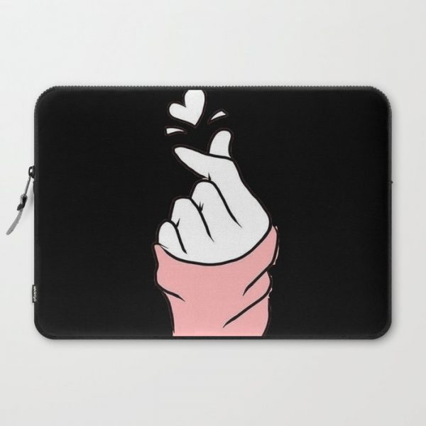 Twice fingerHeart Computer Cover by unevenopal - Laptop Sleeve - 15"