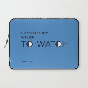 UX Researchers Computer Cover by Nielsen Norman Group - Laptop Sleeve - 13"