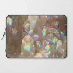 Unicorn Horn Aura Crystals Computer Cover by TheQuarry - Laptop Sleeve - 15"