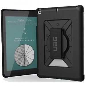 Urban Armor Gear B-IPD17-HS-BK Case for iPad 9.7 (5th Gen) - Black