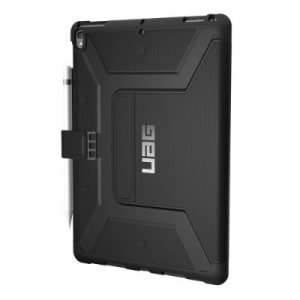 Urban Armor Gear IPDP10.5-E-BK iPad Pro 10.5 Metropolis Case Silver Logo/Black-Retail Packaging - Black