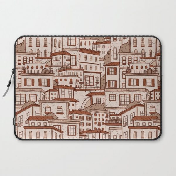 Urbana Terra Cotta Computer Cover by Alex Gold Studios - Laptop Sleeve - 15"