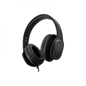 V7 HA701-3NP Premium 3.5mm Over-Ear Stereo Headphones with Microphone - Black