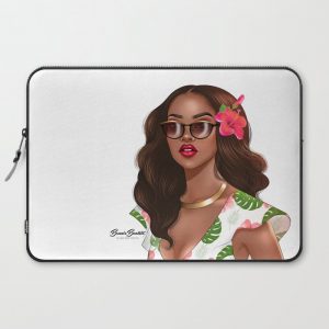 VACATION VIBES by Bennie Buatsie Computer Cover by bennie buatsie illustrations - Laptop Sleeve - 15"