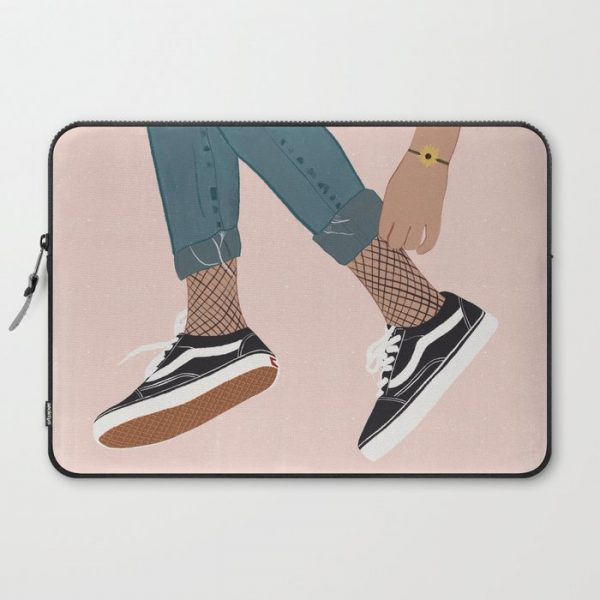 Vans Lover Computer Cover by Zainab Mughal Arts - Laptop Sleeve - 15"