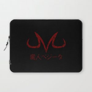 Vegeta / Majin Symbol Computer Cover by nicetackle13 - Laptop Sleeve - 13"