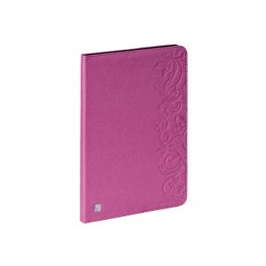 Verbatim Folio Expressions - Protective cover for tablet - floral pink