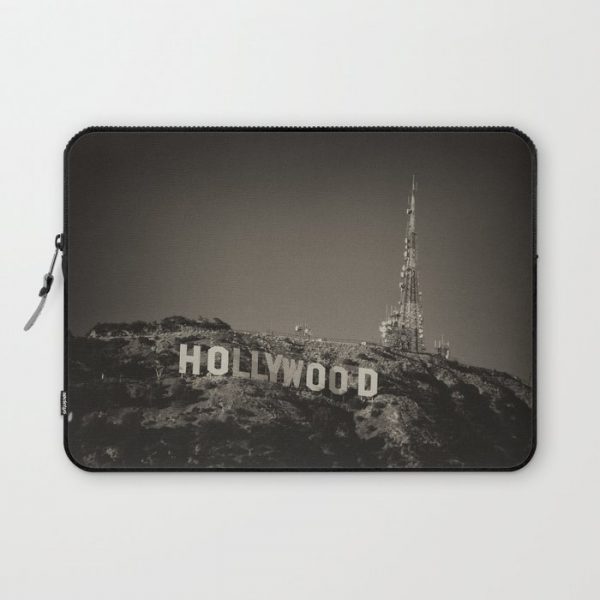 Vintage Hollywood sign Computer Cover by Claude Gariepy - Laptop Sleeve - 13"