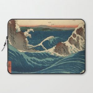 Vintage poster - Japanese Wave Computer Cover by Vintage Images - Laptop Sleeve - 15"