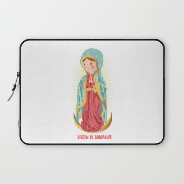 Virgin of Guadalupe Computer Cover by ALMAO2O - Laptop Sleeve - 13"