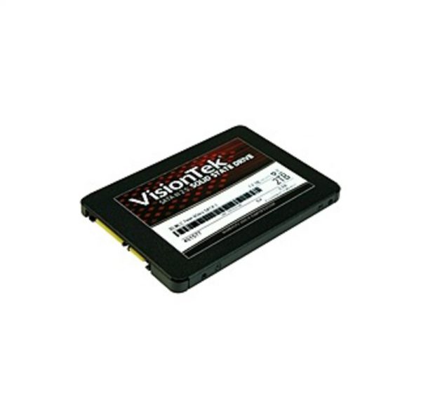 VisionTek 2TB 3D MLC 7mm 2.5" SSD - 550 MB/s Maximum Read Transfer Rate - 425 MB/s Maximum Write Transfer Rate