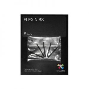 Wacom ACK20004 Flex Pen Nibs for Intuos4 - Digital pen nib (pack of 5) - for Intuos4 Large Medium Small Wireless X-Large