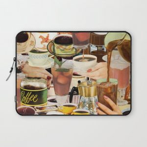 Wake Up and Smell the Coffee Computer Cover by Julia Walck - Laptop Sleeve - 13"