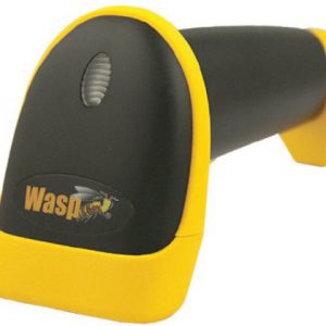 Wasp WWS550I Freedom Cordless Barcode Scanner - 635 nm - 230 Scan Per Second - Wireless - Yellow, Black