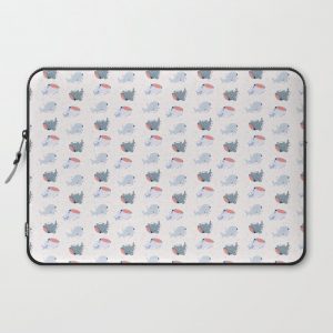 Whale Shark Buddies Computer Cover by Afternoon Fika - Laptop Sleeve - 15"