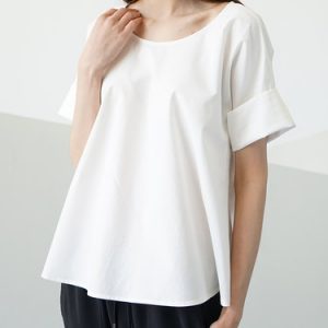 White Plain Casual T-Shirt