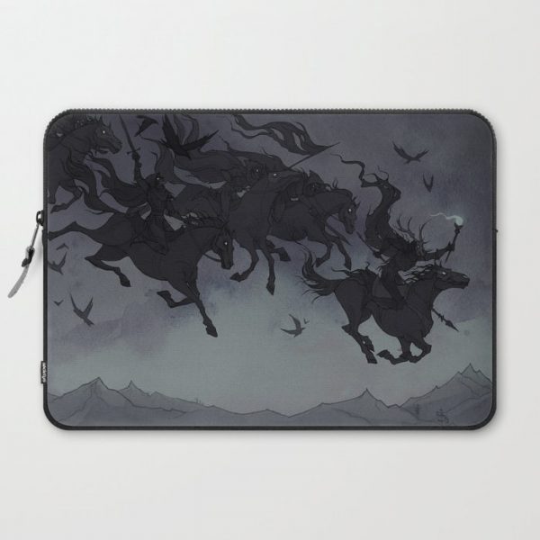 Wild Hunt Computer Cover by Iren Horrors - Laptop Sleeve - 15"