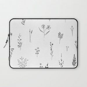 Wildflowers BIG Computer Cover by Anis Illustration @anisillustration - Laptop Sleeve - 13"