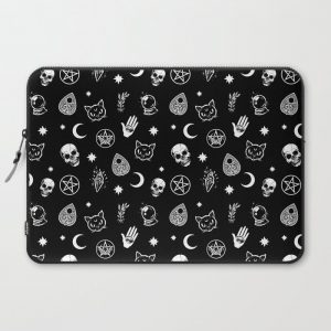 Witch pattern Computer Cover by Medusa Dollmaker - Laptop Sleeve - 15"