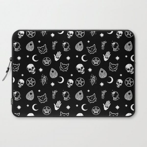 Witch pattern Computer Cover by Medusa Dollmaker - Laptop Sleeve - 15"