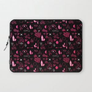 Witchcraft Pattern Computer Cover by Catatonic - Laptop Sleeve - 13"