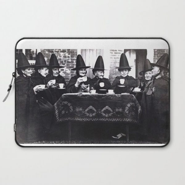 Witches Tea Party Computer Cover by DedEye - Laptop Sleeve - 15"