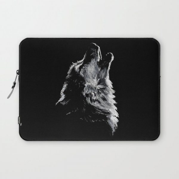 Wolf Computer Cover by Sandy Elizabeth - Laptop Sleeve - 13"