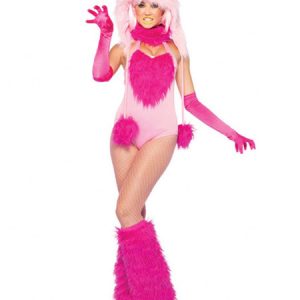 Women Animal Costumes Magenta Little Monster 4 Pieces Holidays Costumes Halloween